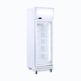 Bromic Upright Display Freezer - 444L - 1 Door - Flat Glass - Lightbox - Whisk Hospitality - UF0500LF