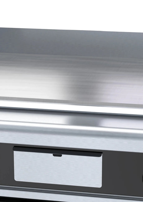 Waldorf Bold Gplb8900E Ls 900Mm Electric Griddle Low Back Version Leg Stand - Whisk Hospitality - GPLB8900E-LS