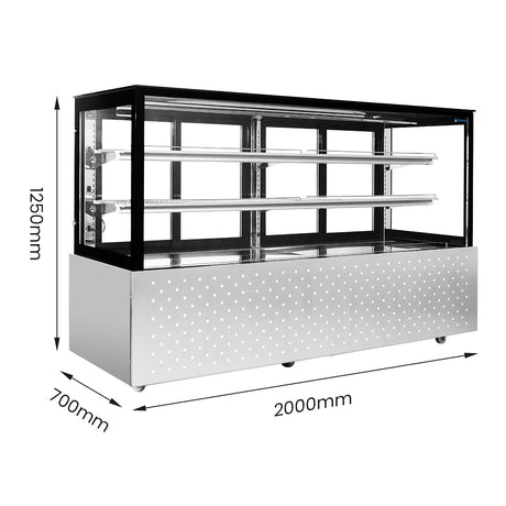Bonvue Chilled Food Display - SG200FA - 2XB - Whisk Hospitality - SG200FA-2XB