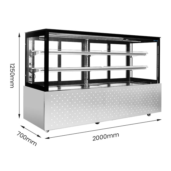 Bonvue Chilled Food Display - SG200FA - 2XB - Whisk Hospitality - SG200FA-2XB