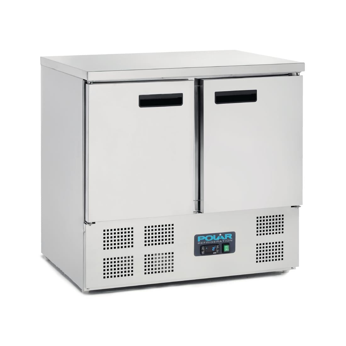 Polar G - Series Double Door Counter Fridge 240Ltr U636 - A - Whisk Hospitality - U636-A