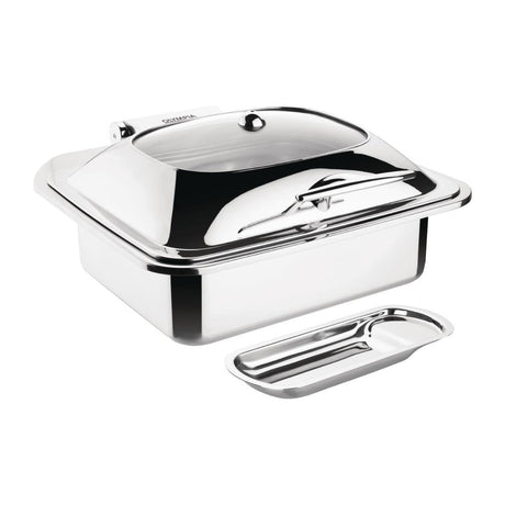 Olympia Induction Chafer - 1/2 with Glass Lid FT038 - Whisk Hospitality - FT038