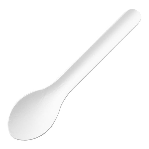 Fiesta Compostable Paper Spoon - 150mm (Pack 100) HT485 - Whisk Hospitality - HT485