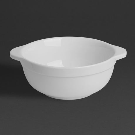 Olympia Whiteware Eared Bowl - 640ml 183x150x64mm (Box 4) HP854 - Whisk Hospitality - HP854