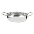 Olympia Table Presentation Double Handle Dish Stainless Steel - 125mm HY100 - Whisk Hospitality - HY100