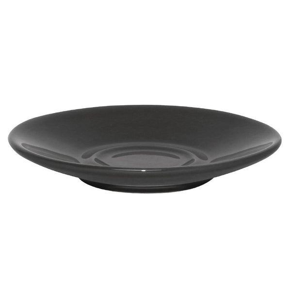 Olympia Cafe Espresso Saucer Charcoal (Box 12) GK087 - Whisk Hospitality - GK087