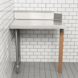 Modular System Clean Dish Table with Splashback CDT - 900R - Whisk Hospitality - CDT-900R