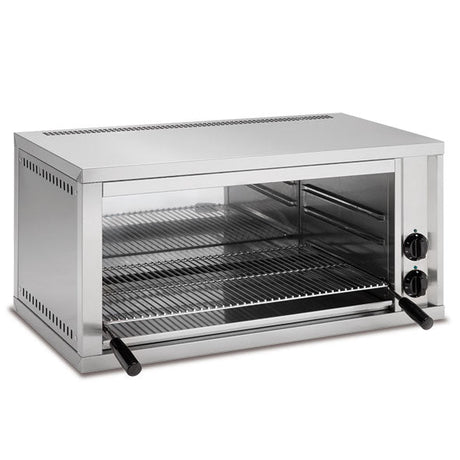 BARON Fixed Height Electric Salamander Grill With 600 x 350 mm Cooking Surface - Whisk Hospitality - SEF2/2