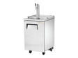 True Refrigeration Solid Swing Door Stainless Steel Direct Draw Beer Dispenser - TDD - 1 - S - Whisk Hospitality - TDD-1-S