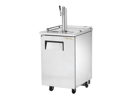 True Refrigeration Solid Swing Door Stainless Steel Direct Draw Beer Dispenser - TDD - 1 - S - Whisk Hospitality - TDD-1-S
