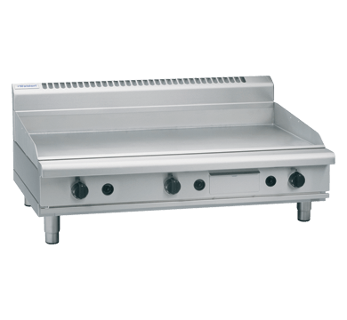 Waldorf 800 Series Gpl8120G B 1200Mm Gas Griddle Low Back Version Bench Model - Whisk Hospitality - GPL8120G-B
