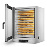 SMEG ALFA1035E1HDS Humidified convection oven - Three phase. Electronic controls - 10 tray - Whisk Hospitality - ALFA1035E1HDS