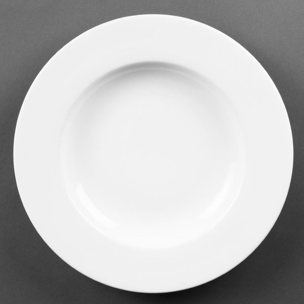 Olympia Whiteware Pasta Plate - 31cm 12" (Box 4) CB485 - Whisk Hospitality - CB485