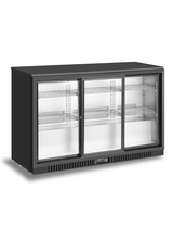 Atosa 3 sliding doors back bar cooler - Whisk Hospitality - BB-330SEC