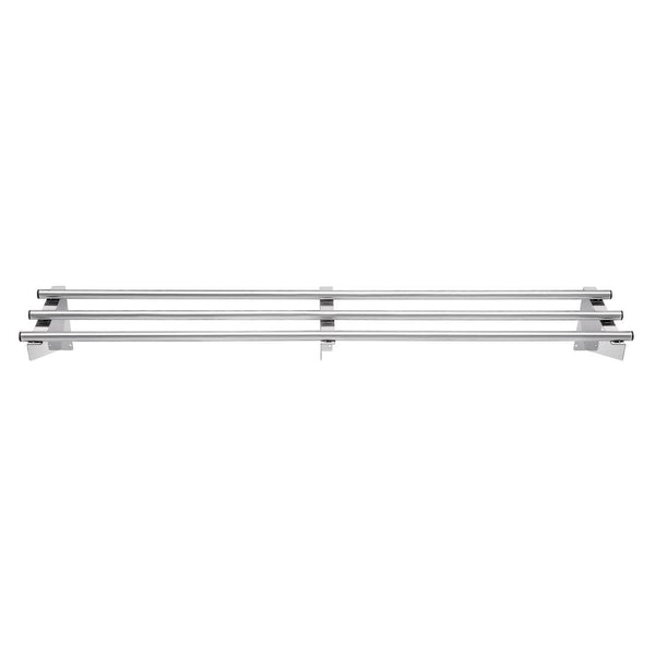 Vogue St/St Tubular Wall Shelf - 1500(w) x 300(d)mm CD552 - Whisk Hospitality - CD552