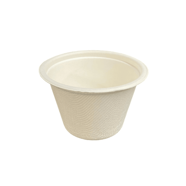 PakMax 4oz Sugarcane Portion Cup PC-75-4 - Whisk Hospitality - PC-75-4