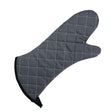 Vogue Flame Retardant Oven Mitt Charcoal - 430mm CL582 - Whisk Hospitality - CL582