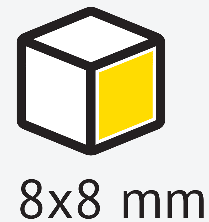 Dito Sama P4U Dicing Kit 8mm Aluminium Slicer & Grid DS650224 - Whisk Hospitality - DS650224