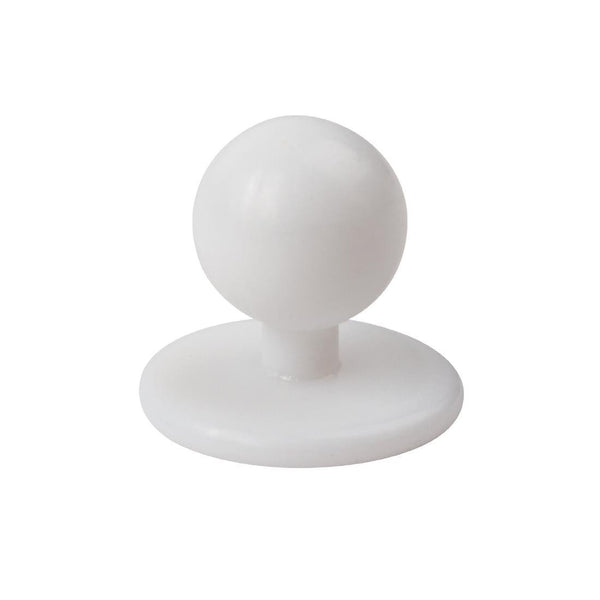Whites Stud Buttons White (Pack 12) A017 - Whisk Hospitality - A017