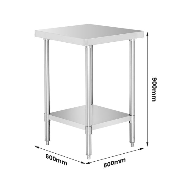 WB6-0600/A Stainless Steel Workbench - Whisk Hospitality - WB6-0600/A