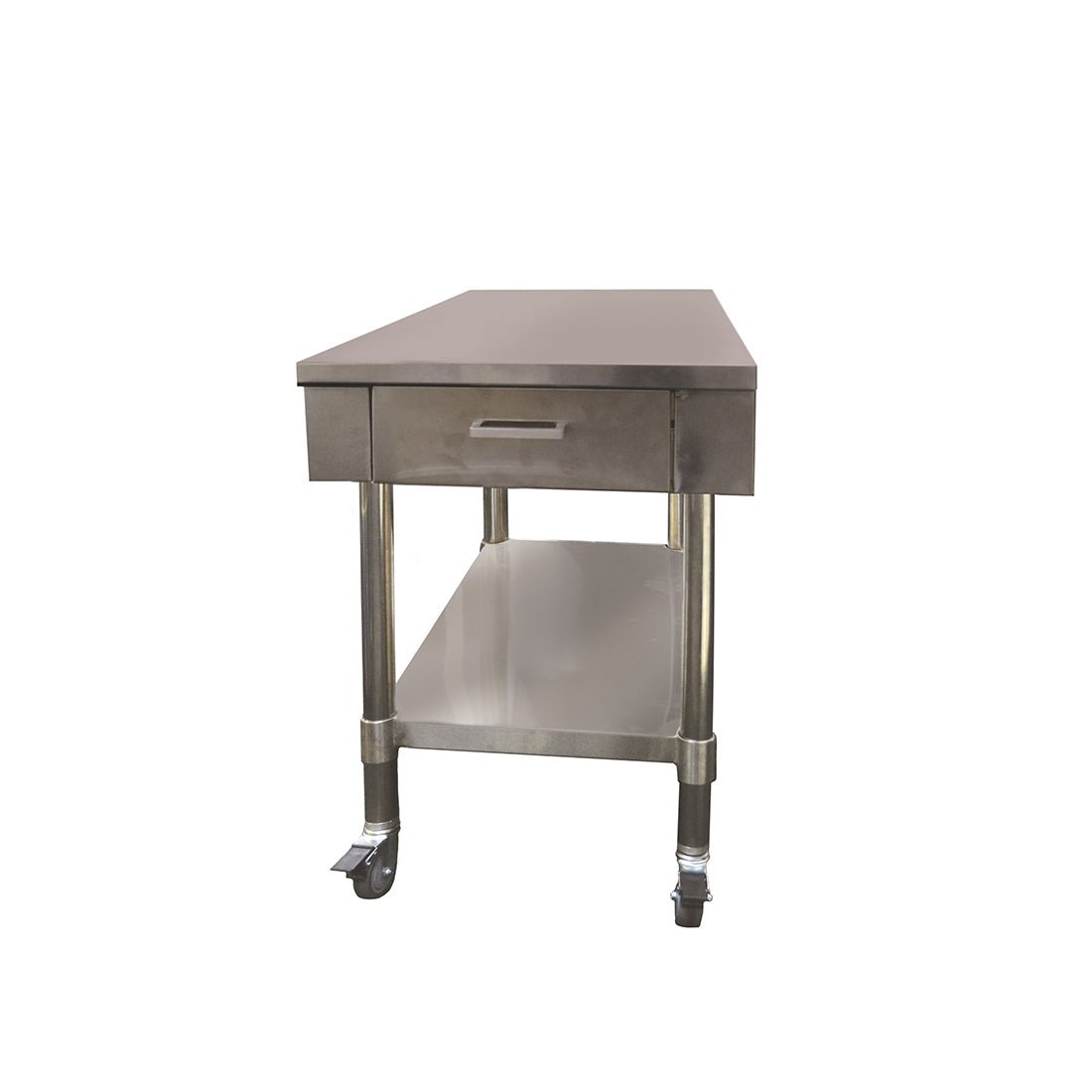 Work Bench with 1 Drawer and Under Shelf - SWBD8 - 1 - Whisk Hospitality - SWBD8-1