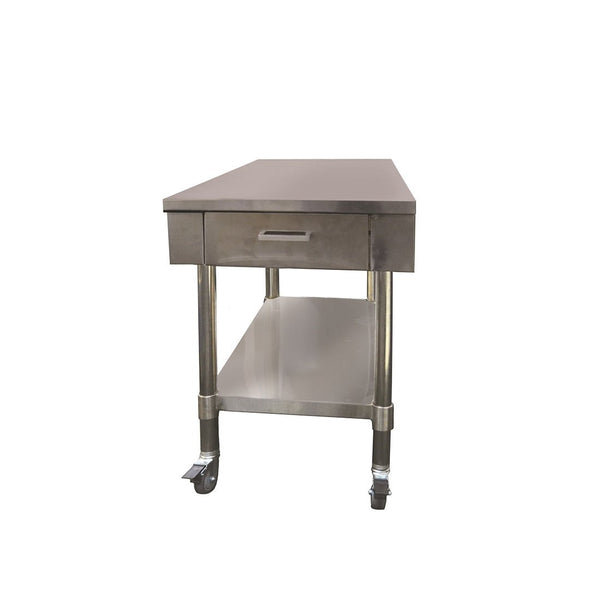 Work Bench with 1 Drawer and Under Shelf - SWBD8 - 1 - Whisk Hospitality - SWBD8-1
