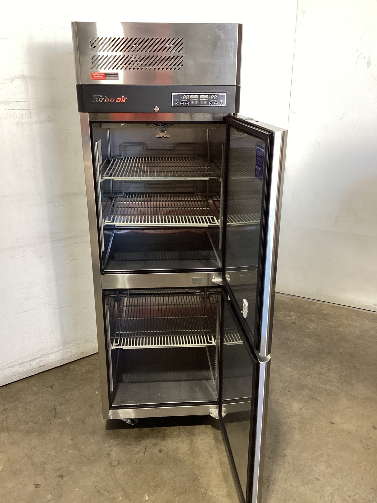 Turbo Air KRF25 - 2 - N Upright Fridge Freezer Combo - Whisk Hospitality - 796147