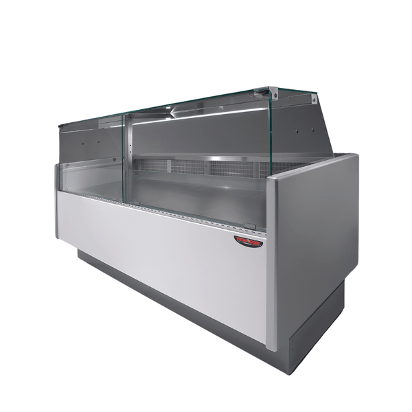 Tecnodom Serie MR9.5 2000mm Wide Deli Display with Storage and Castors - TDMR-0920 - Whisk Hospitality - TDMR-0920