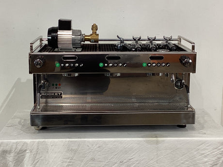 Rocket Boxer Timer A3 3 Group Coffee Machine - Whisk Hospitality - 802822