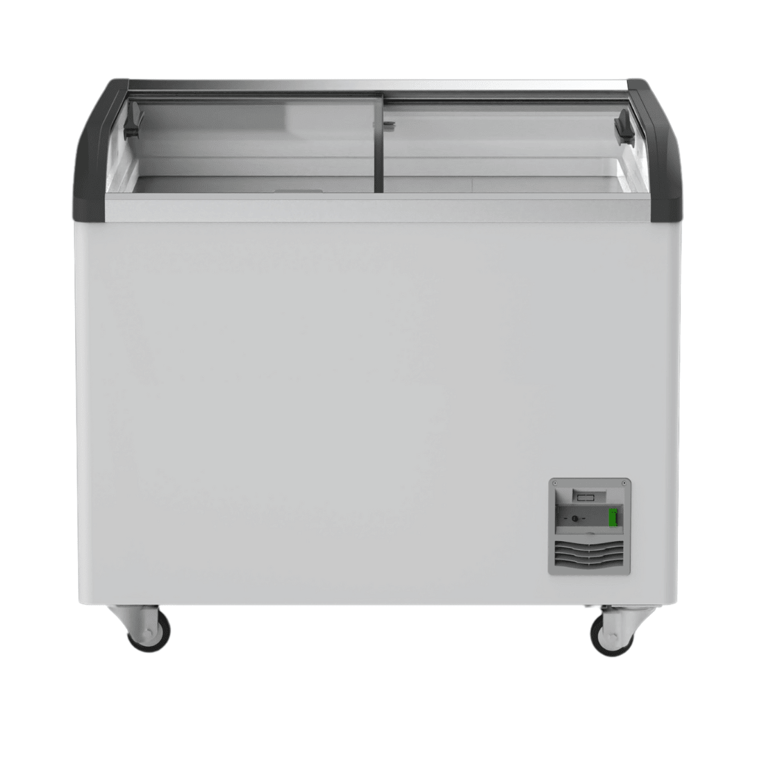 Thermaster Heavy Duty Supermarket Glass Sliding Lid Freezers 306L - SD - 306K - Whisk Hospitality - SD-306K