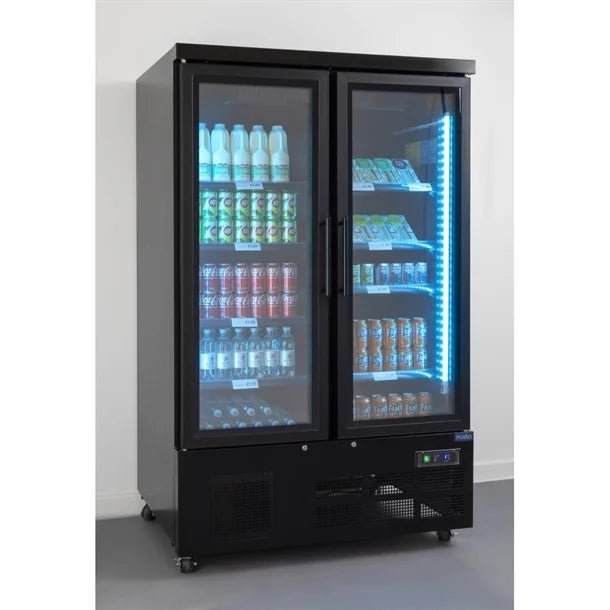 Polar G - Series Multideck Fridge with Double Doors GP485 - A - Whisk Hospitality - GP485-A