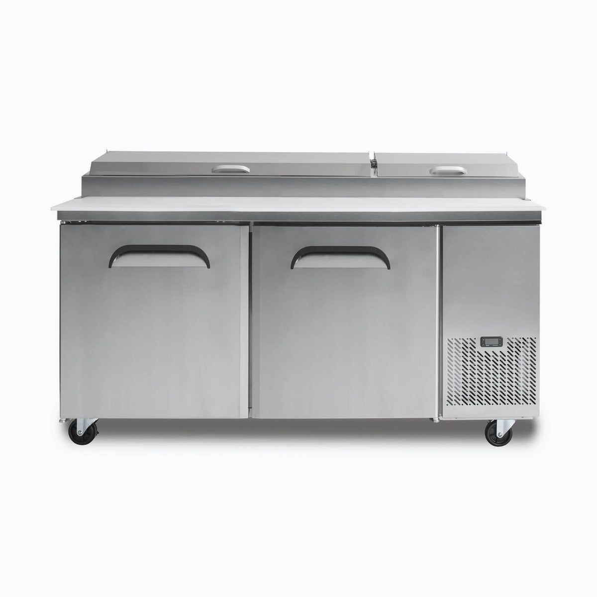 Bromic Pizza Prep Fridge - 2 Doors - 1702mm - 9 Pans - Whisk Hospitality - PP1700