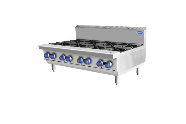 Cookrite OPEN 8 BURNER COOK TOPS LPG AT80G8B - C - LPG - Whisk Hospitality - AT80G8B-C-LPG