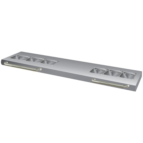 Removable Basting rail - QR - 48 - BR - Whisk Hospitality - QR-48-BR