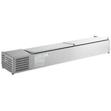 FED - X Salad Bench with Stainless Steel Lids - XVRX2000/380S - Whisk Hospitality - XVRX2000/380S