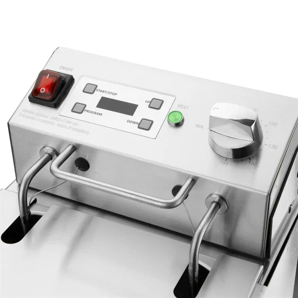 Apuro Single Electric Fryer with Timer - 5Ltr - 2.8kW CU622 - A - Whisk Hospitality - CU622-A