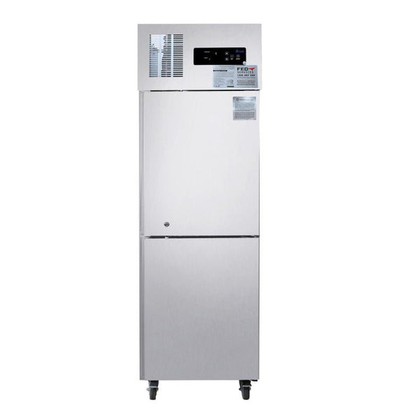 SUF500 TROPICAL Thermaster 2 x Half door SS Freezer - Whisk Hospitality - SUF500