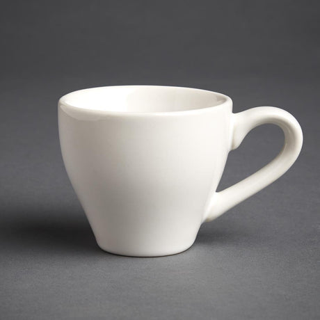 Olympia Cafe Espresso Cup White - 100ml (Box 12) GK071 - Whisk Hospitality - GK071