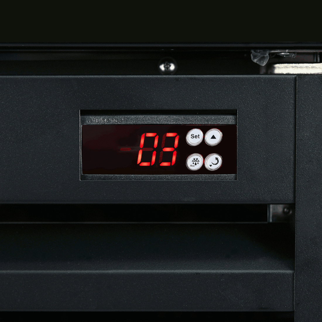 Thermaster Single Glass Door Colourbond Upright Drink Fridge - LG - 370BP - Whisk Hospitality - LG-370BP