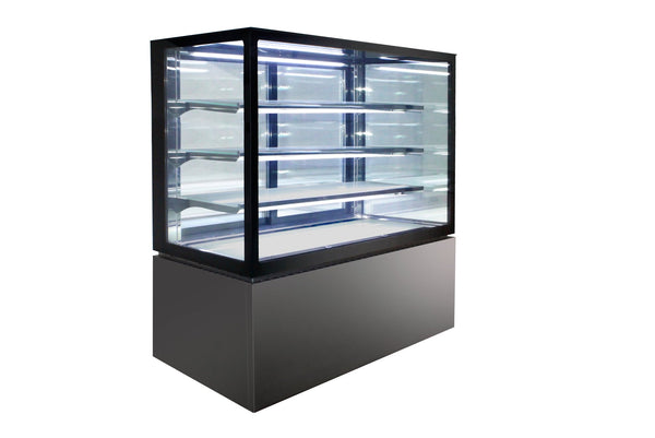 Anvil Square Glass Display 4 Tier NDSV4750 - Whisk Hospitality - NDSV4750