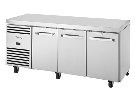True Refrigeration 1/1 GN Counter Freezer 3 Section - TCF1/3 - CL - SS - DL - DR - DR - Whisk Hospitality - TCF1/3-CL-SS-DL-DR-DR
