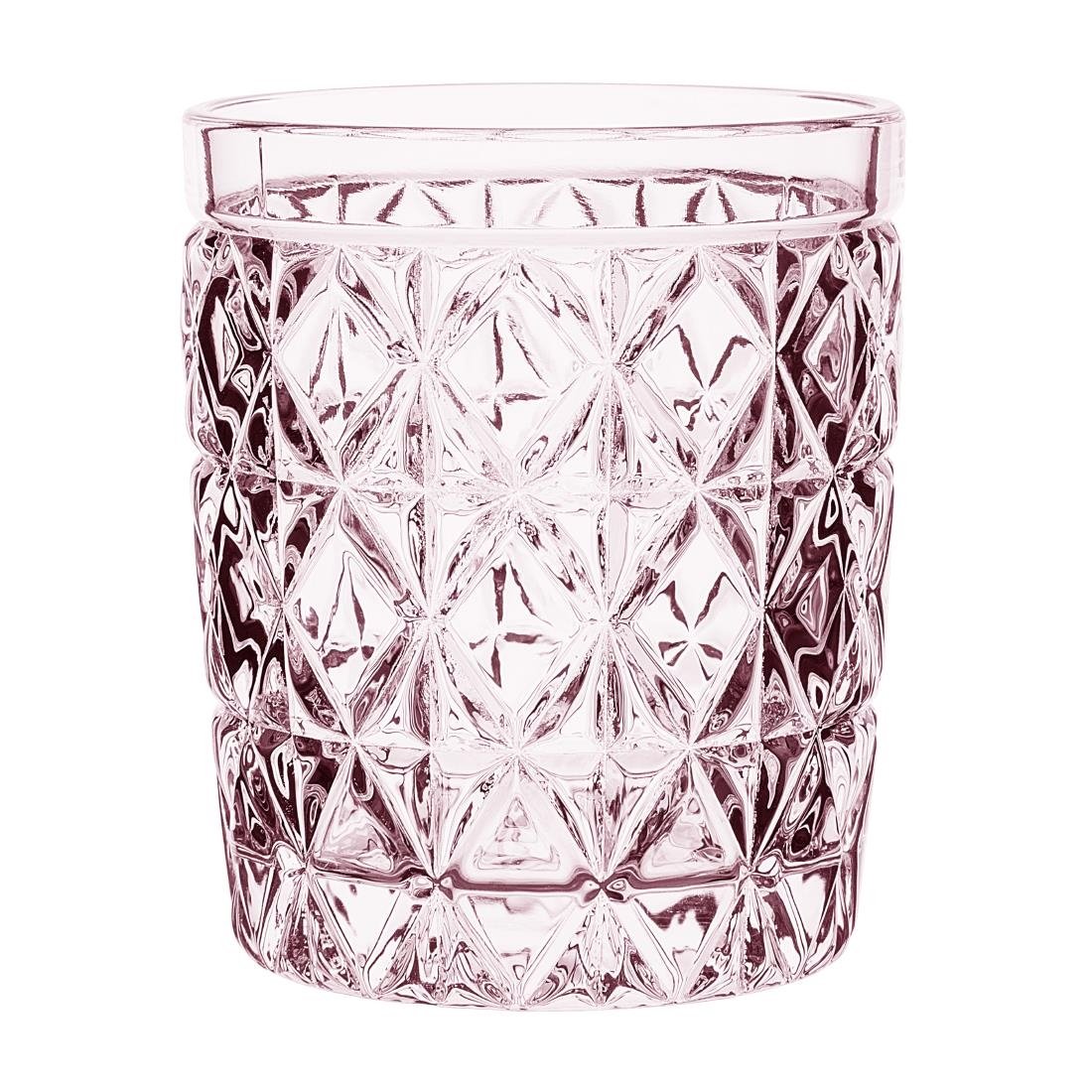 Olympia Havana Tumbler Pink - 300ml 82x100mm (Box 6) FU423 - Whisk Hospitality - FU423