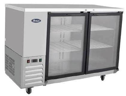 Atosa BACK BAR FRIDGE WITH GLASS DOOR MBB48G - Whisk Hospitality - MBB48G