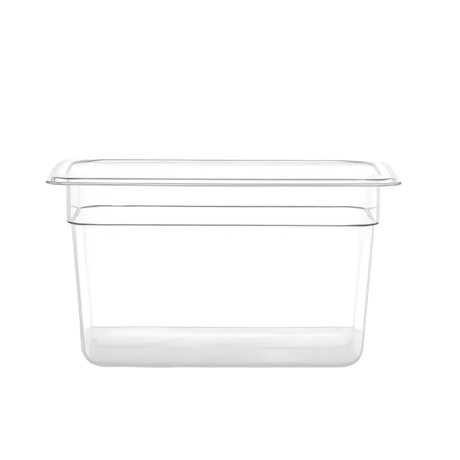 Gastronorme Pan - PolyCarbonate - 1/4 - Clear / 150mm - Whisk Hospitality - 400661