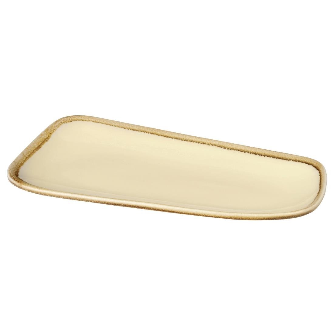 Olympia Kiln Sandstone Platter Medium - 295x140x25(H)mm (Box 4) CP170 - Whisk Hospitality - CP170