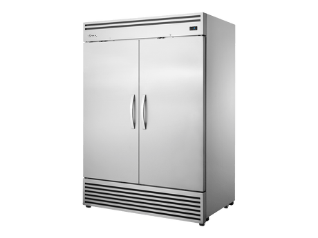 True Refrigeration 2/1 GN Upright Foodservice Refrigerator 2 Full Solid Swing Doors - TGN - 2R - 2S - Whisk Hospitality - TGN-2R-2S