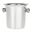 Olympia Mini Fluted Ice Bucket Stainless Steel - 130x130mm HY516 - Whisk Hospitality - HY516