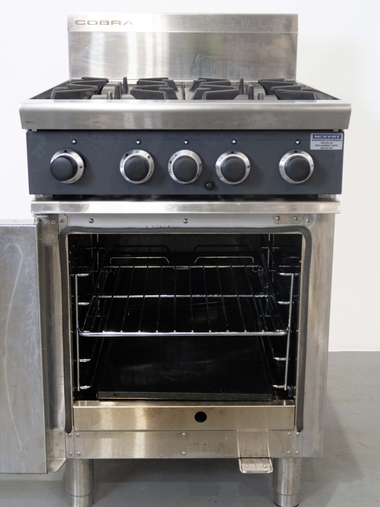 Cobra CR6DF 4 Burner Range Oven - Whisk Hospitality - 837963