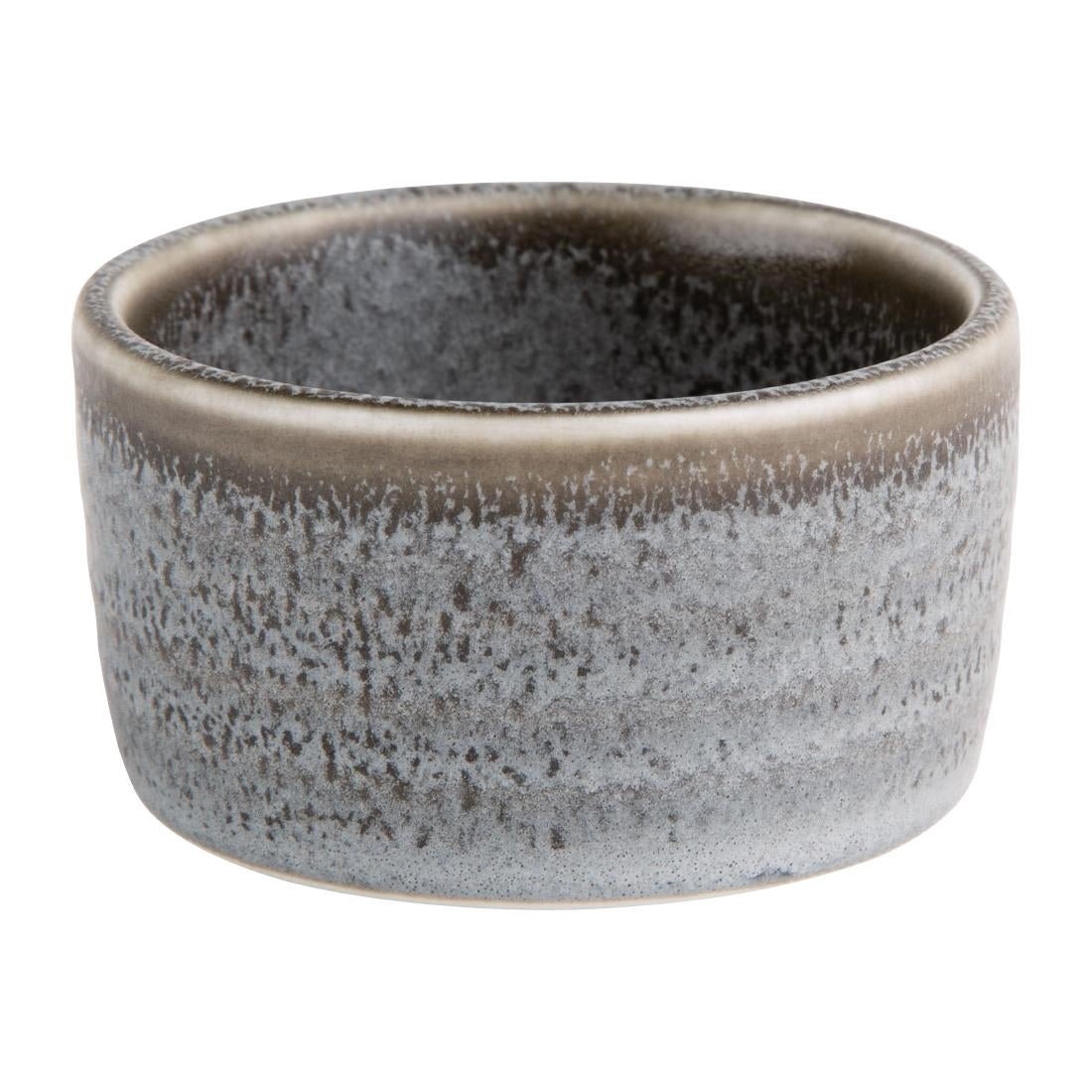 Olympia Cavolo Charcoal Dusk Dipping Dish - 67mm (Box 12) FD923 - Whisk Hospitality - FD923
