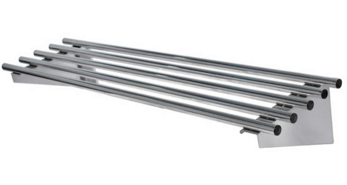 Mixrite PIPE WALL SHELVES W1500 X D300 X H255 PWS15 - Whisk Hospitality - PWS15